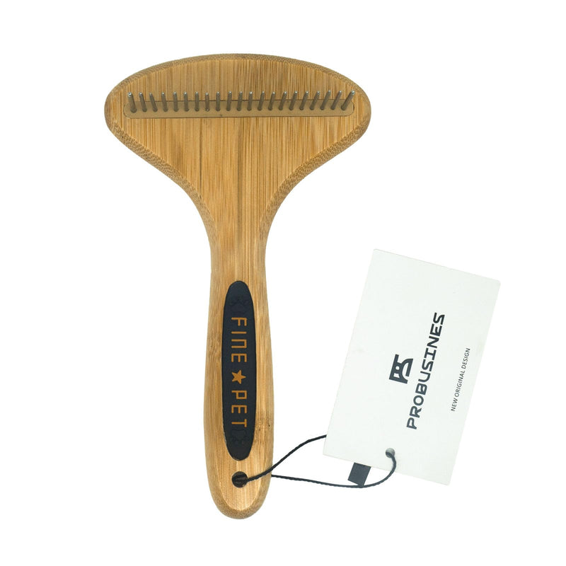 PROBUSINES-Pet brushes,Dog Dematting Comb Rake - Knot out for Dogs, Cats, Rabbits, Any Long Haired Breed Pets - Undercoat Rake - BeesActive Australia