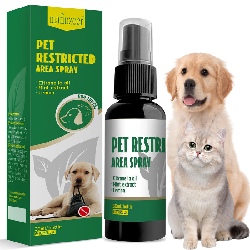 Bitter Spray for Dogs to Stop Chewing, Safe No Chew Spray for Dogs to Easily Prevent Licking, Marking, Chewing, Stay Away from Restricted Areas, 1.72Fl Oz - BeesActive Australia