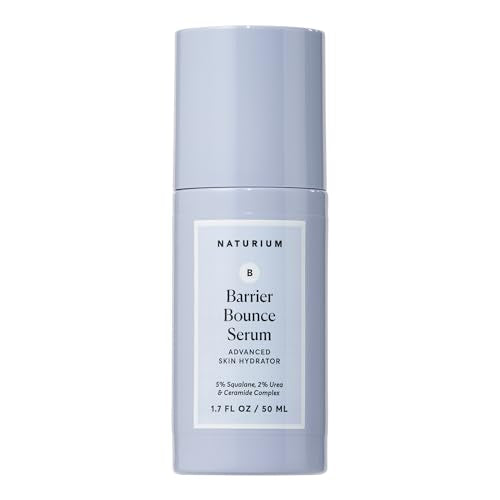 Naturium Barrier Bounce Serum, Plumps & Hydrates Face, Neck & Chest, Hydration Booster & Skin Care with Squalene & Ceramide Complex, 1.7 fl oz 1.7 Fl Oz (Pack of 1)