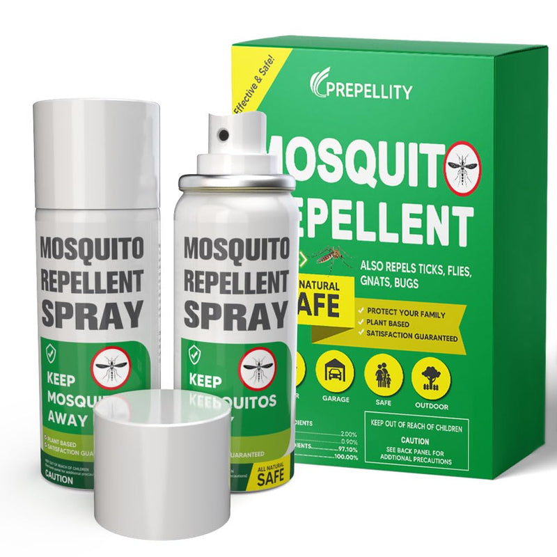 Mosquito Repellent Spray, Mosquito Control Spray for Room, Mosquito Repellent Outdoor Patio, Indoor Mosquito Spray, Yard Mosquitoes Deterrent, Keep Mosquitoes Away Safe for Travel Size-2P - BeesActive Australia