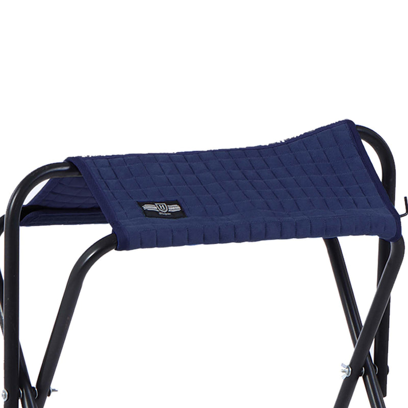 Harrison Howard Saddle Stand Suede Saver Adds Protection to Underside of Saddle Prevents Bar Indentations Secure Saddle Use with Saddle Rack, Saddle Saver Only Navy - BeesActive Australia