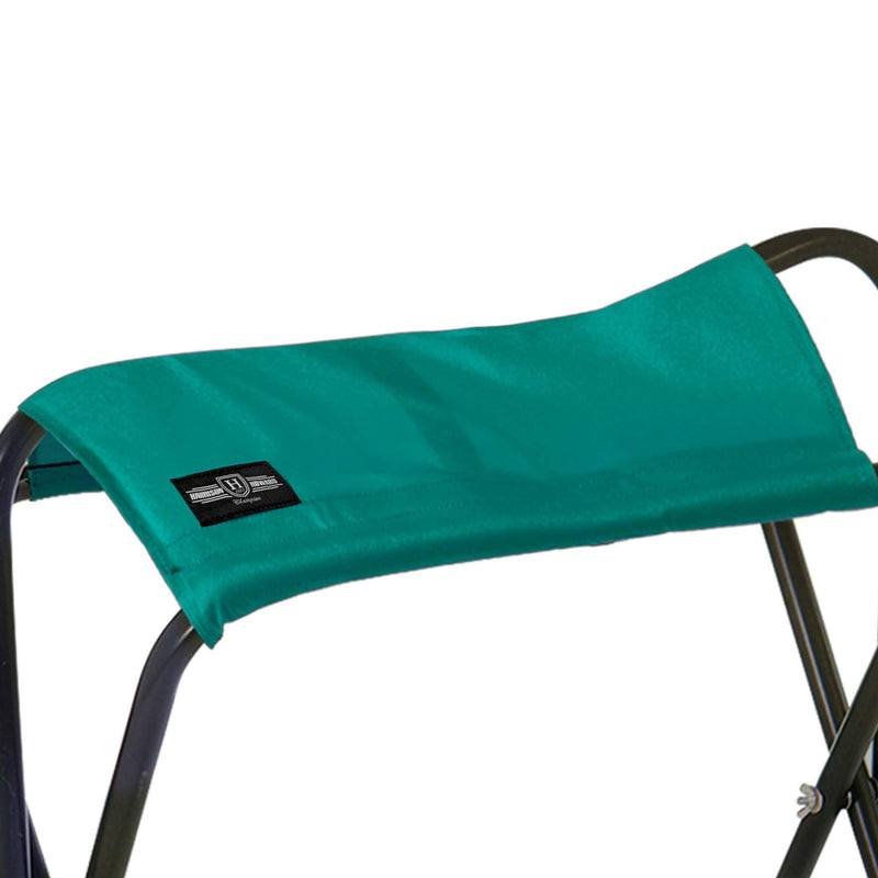 Harrison Howard Free-Standing Saddle Stand Saver Fabric Lightweight Adds Protection to Underside of Saddle Prevents Bar Indentations Secure Saddle Use with Saddle Rack, Saddle Saver Only Green - BeesActive Australia