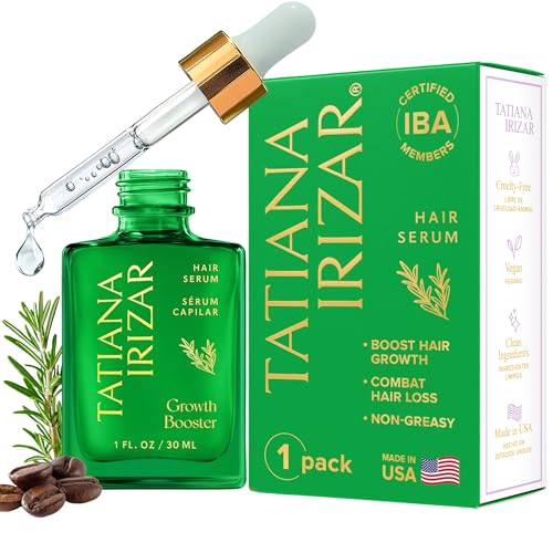 Hair Growth Serum Women Made in USA - Scalp Serum For Hair Growth Non-Greasy Biotin Rosemary, Amla & Caffeine Hair Loss - 1 Fl.Oz Residue-Free Gotero Anticaida y Crecimiento - Hair Regrowth Treatments Growth Booster 1 Count (Pack of 1)