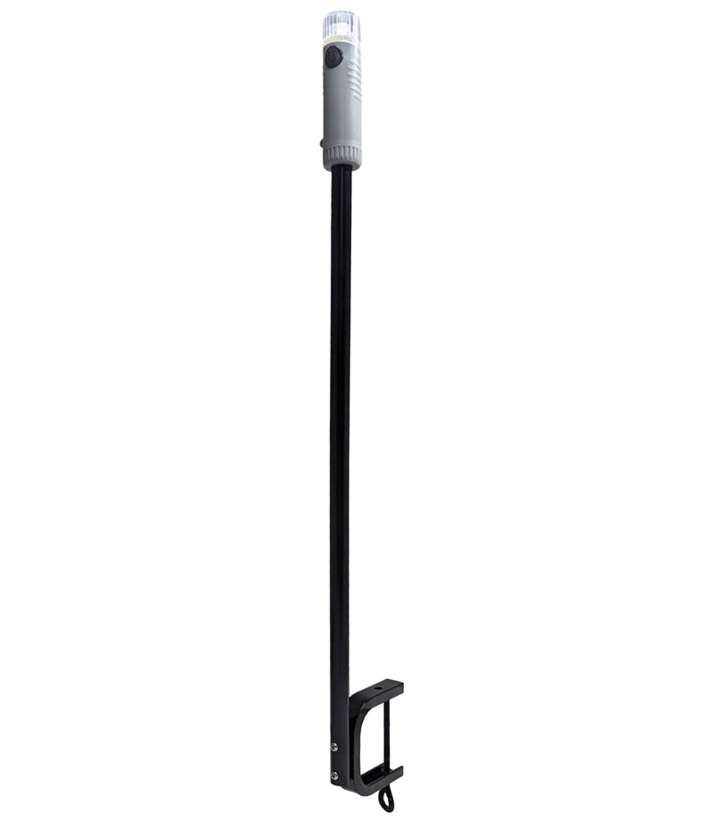 Pactrade Marine Battery Navigation Lights for Boats LED - Portable White Stern Light (Clamp Mount) - Kayak Fishing Accessories, Jon Boat Accessories Marine - BeesActive Australia