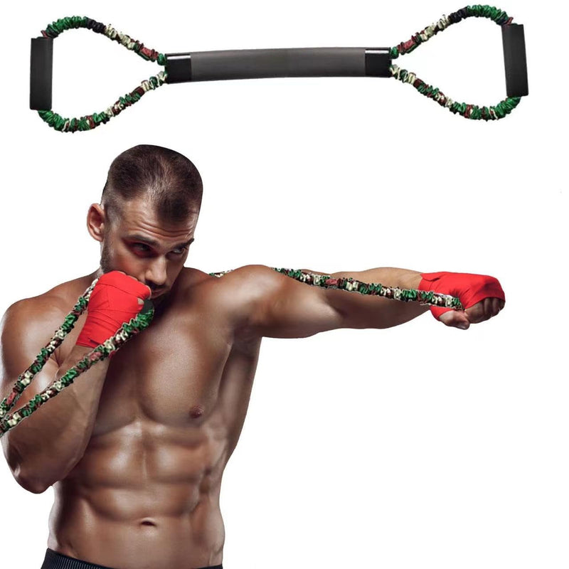 Boxing Training Equipment, Resistance Bands for Shadow Kicking Punching Exercise Accessories for Full Body Workout Home Gym Men and Women 30Ib - BeesActive Australia