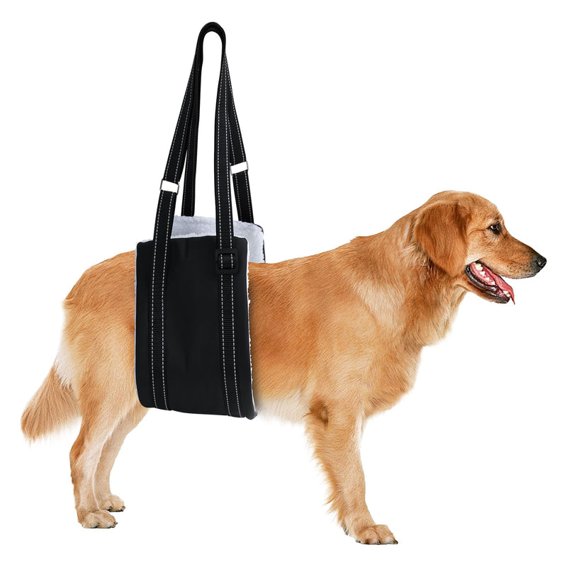 Dog Sling for Back Legs, Dog Sling for Large Dogs Hind Leg Support Adjustable Dog Sling, Dog Support K9 Dog Lift Harness, Helps Senior Dog, Lnjured, After ACL Surgery Rehabilitation (Large) - BeesActive Australia