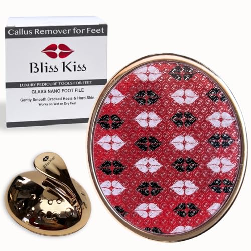 Bliss Kiss Nano Glass Foot File and Callus Remover