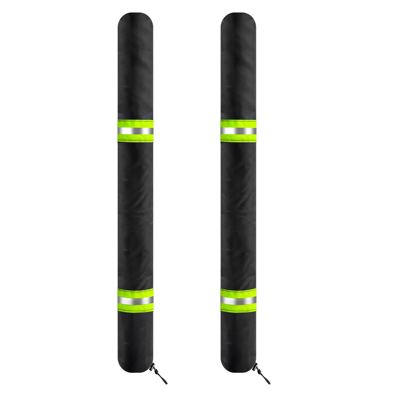 Boat Trailer Guide Pole Pad and Cover & Trailer Guides Poles Pads for Pontoon Boat Lift Jet Ski Boat Fishing Boat Sailboat Trailer Waterproof Heavy Duty UV Fade Proof Canvas & Set of Two 60 Inch - BeesActive Australia