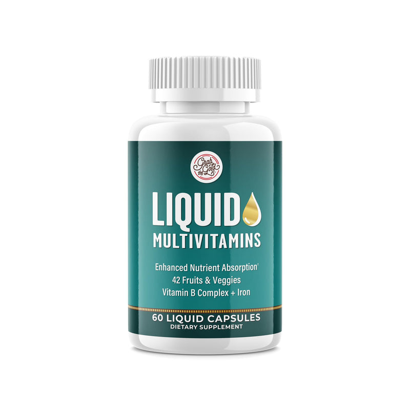 Grab The Gold Women's Multivitamin Capsules 42 Fruits & Vegetables