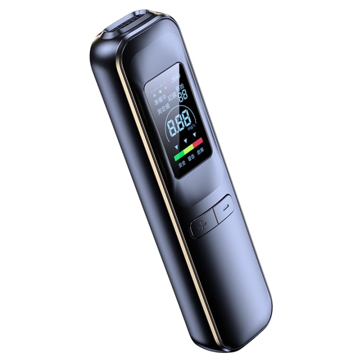Breathalyzer Portable Alcohol Tester, High Accuracy with USB Rechargeable, HD Digital Display with Warning Function for Home or Party Use - BeesActive Australia