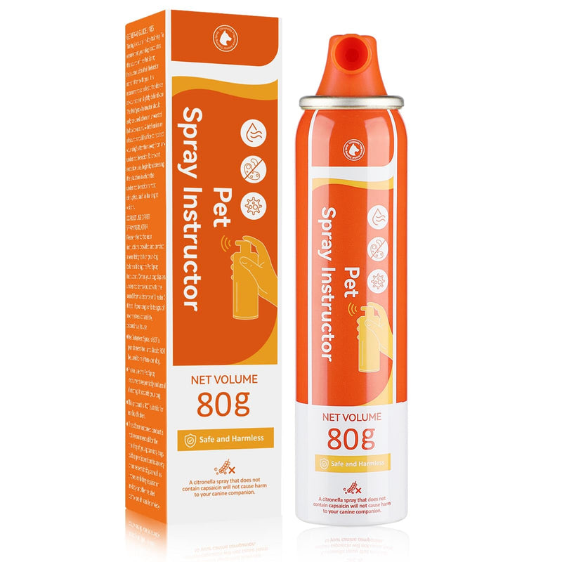 Spray Corrector for Dogs 80ml 1 Pack Spray Corrector Dog Trainer Stops Barking, Place Avoidance, Attacks,Safe, Humane and Effective, Dog Fights T300-Orange-1PK - BeesActive Australia