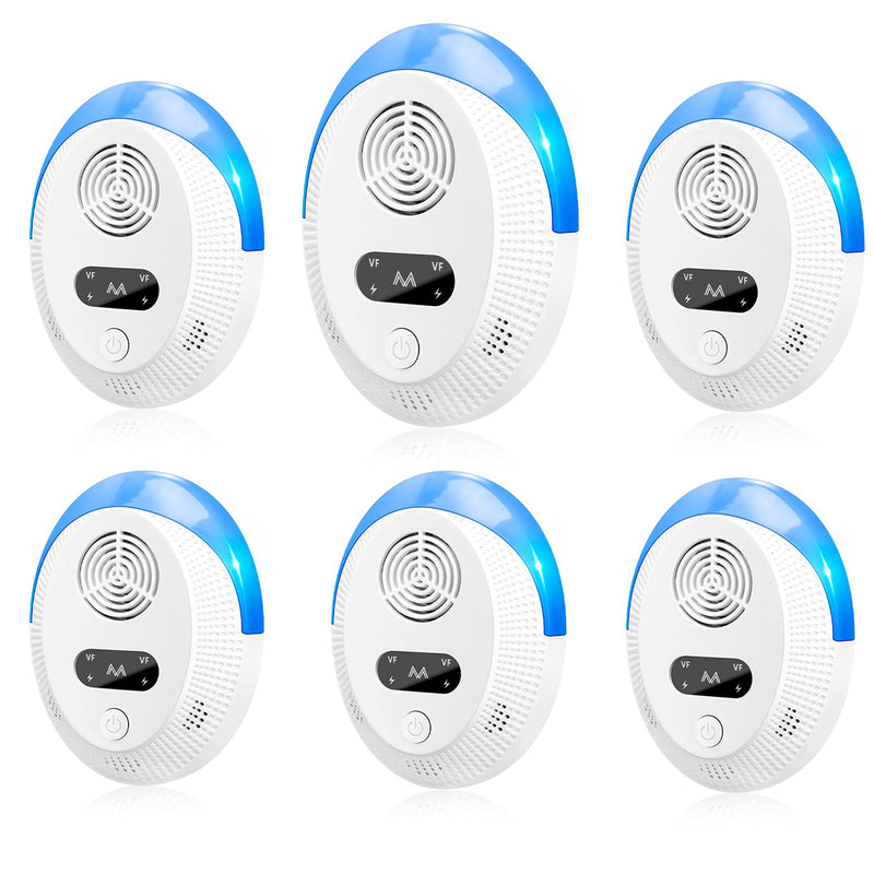 Ultrasonic Pest Repeller 6 Packs, Indoor Pest Control, Ultrasonic Pest Repellent, Indoor Pest Control for Home, Kitchen, Office, Warehouse, Hotel Ee29 - BeesActive Australia