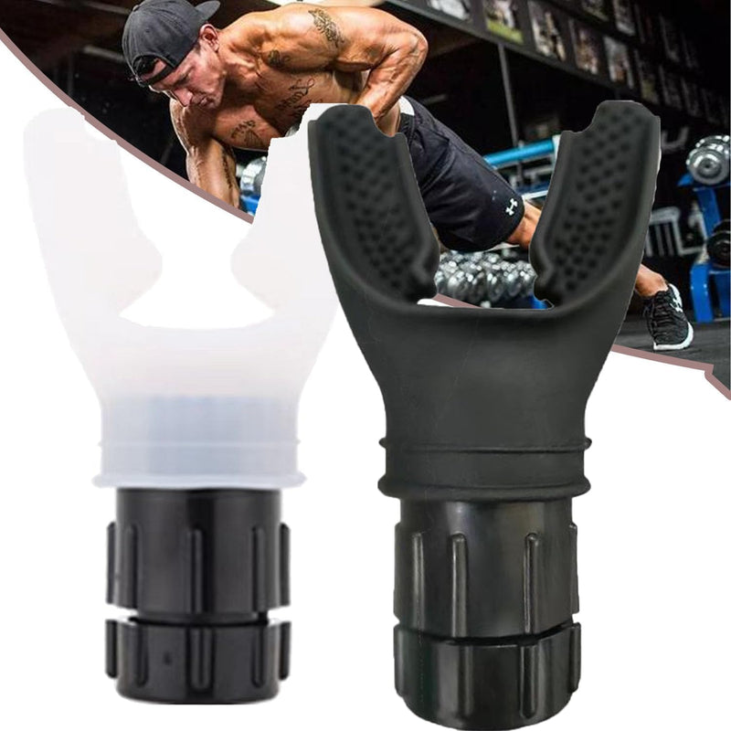 2-PCS Muscle Trainer, Portable Fitness Exercise Trainer, Easy-to-Clean and Reusable Exerciser Device to Improve Your Physical Fitness (White/Black) White/Black - BeesActive Australia