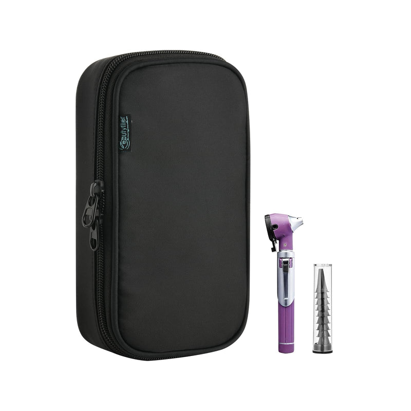 Beautyflier Led Pocket Otoscope Storage Bag, Durable Storage Case Compatible with Zyrev Otoscope, Travel Case for Ear Infection Detector, Easy to Organize Your Otoscope and Accessories (Bag Only) - BeesActive Australia