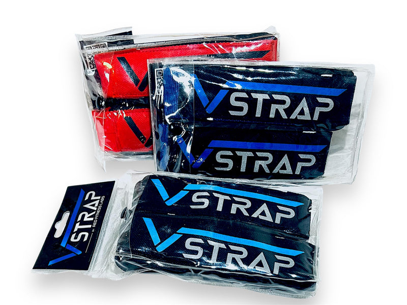 V-Strap by V-FIT – Padded Wrist & Ankle Attachment for Cable Machines – Adjustable Neoprene Strap with Carabiner for Glutes, Arms, Legs & Strength Training Black