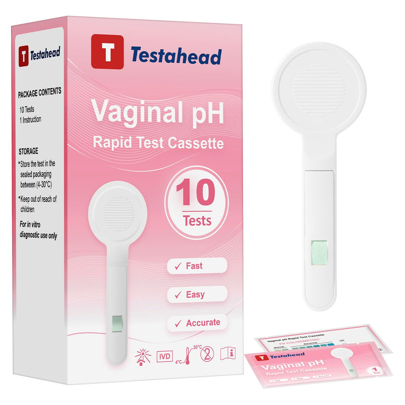 Specialized Female Vaginal pH Balance Test Sticks 10 Pieces, Yeast Infection Detection kit, BV Test, Designed for Women, Safe and hygienic - BeesActive Australia