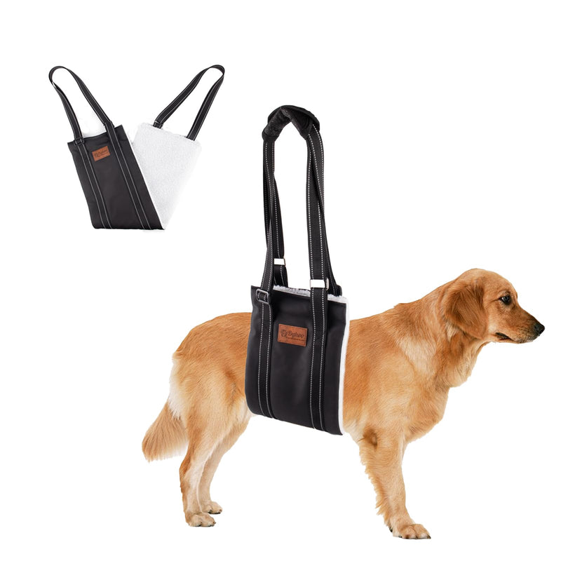 Byhoo Dog Sling with Anti-Slip Dog Socks, Adjustable Dog Lift Harness, Protable Dog Sling for Large Dogs Hind Leg Support,Helps Elderly Dog, Injured, Disabled and After Surgery - BeesActive Australia