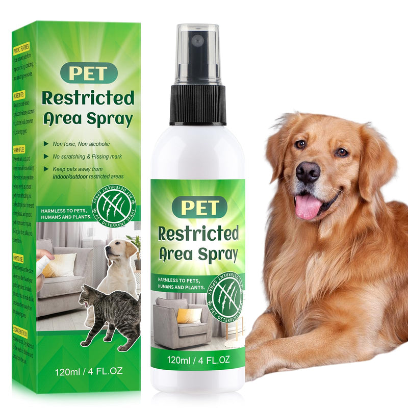 No Chew Spray for Dogs. Bitter Apple Spray for Dogs to Stop Chewing. Effective Anti Scratch Furniture Protector. Anti Chew Spray for Dogs Indoor & Outdoor Safe. Alcohol-Free & Non-Toxic, 120ML green - BeesActive Australia