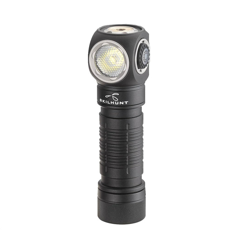 H150 Compact USB Magnetic LED Headlamp, Flashlight Rechargeable EDC Light for Camping, Running, Hiking, Outdoor (Black, Warm White High CRI 3000K) Black - BeesActive Australia