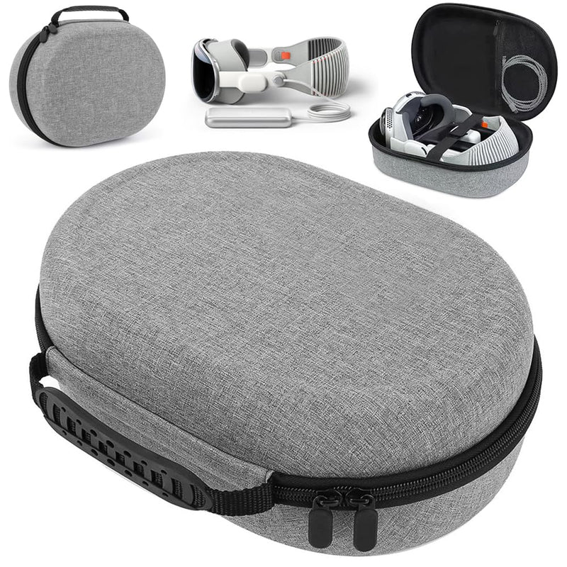 Hard Carrying Case For Apple Vision Pro - Apple Vision Pro Case Compatible With Battery & Charger Accessories - Anti-Fall Waterproof And Travel Hard Protective Cover Portable Storage Bag - BeesActive Australia