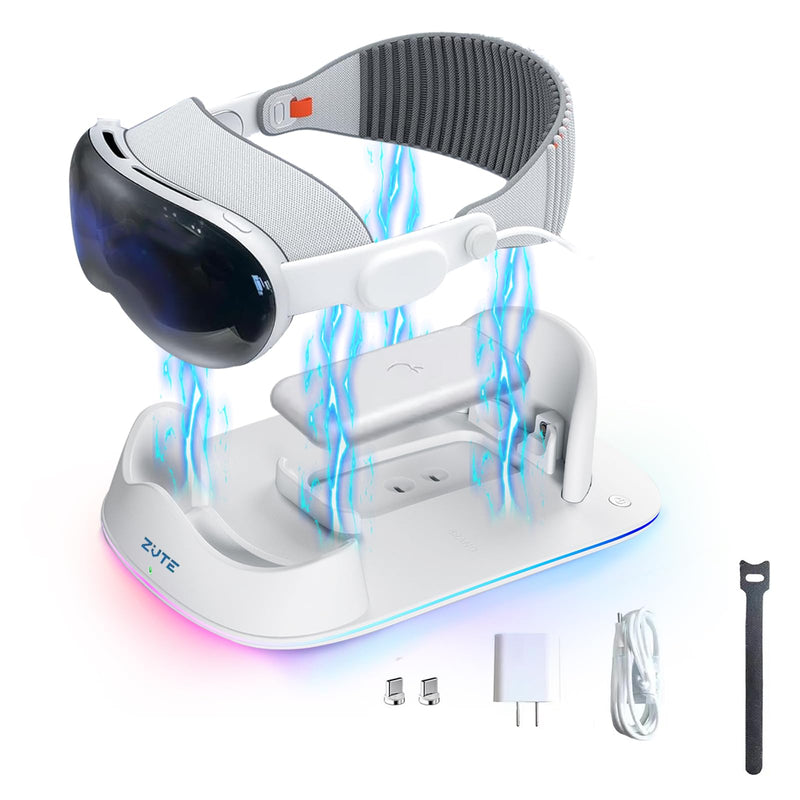 Charging Dock for Apple Vision Pro - Magnetic Charging for Vision Pro Battery Charger Stand, Designed for Apple Vision Pro – Immersive Experience with Advanced AR Technology - BeesActive Australia