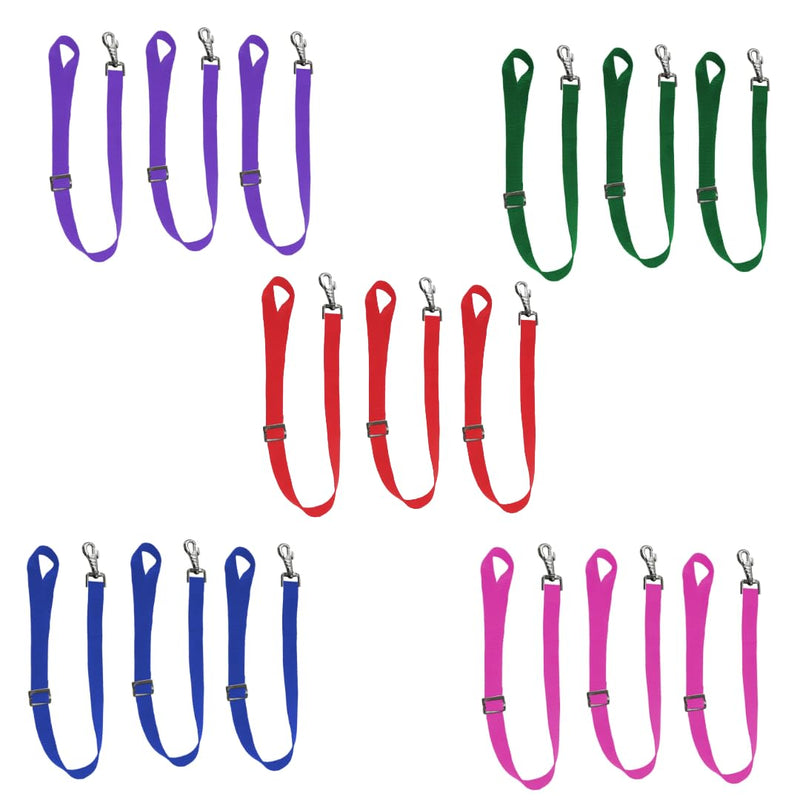 Derby Originals Heavy Duty Adjustable 30” Nylon Hanging Bucket Straps for Water and Feed Buckets - Lot of 3 - BeesActive Australia