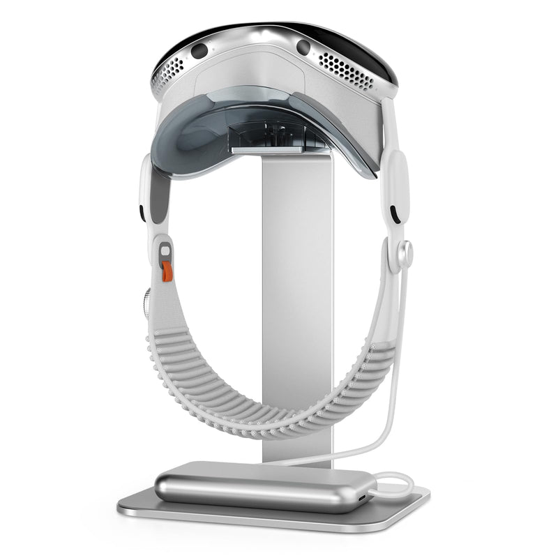 UPERGO Dock Stand for Apple Vision Pro, VR Headset Display Stand with Battery Holder - BeesActive Australia