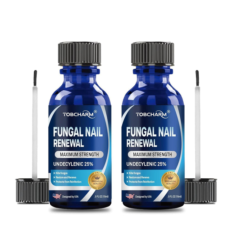 Toenail Fungus Treatment For Toenail & Finernails, 25% Undecylenic acid, Toe Nail Fungus Treatment Extra Strength, Tea Tree Oil for Tonail Fungus Treatment