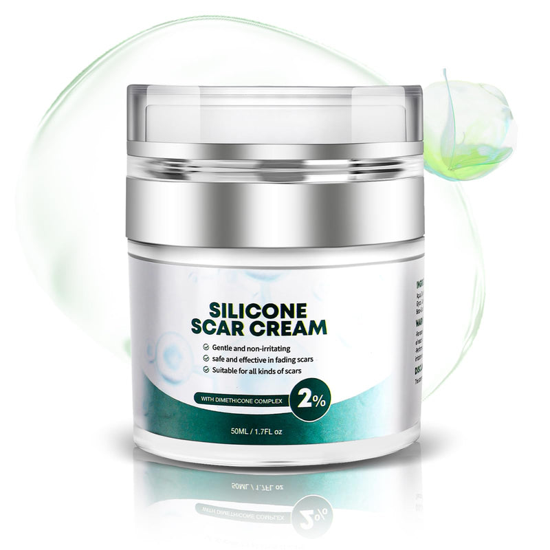 Pumkot Advanced Scar Cream, Silicone Gel for Scars, Professional Scar Removal Cream for Surgical Scars, Stretch Marks, Old and New Scars 1.7 oz(50ml) - BeesActive Australia