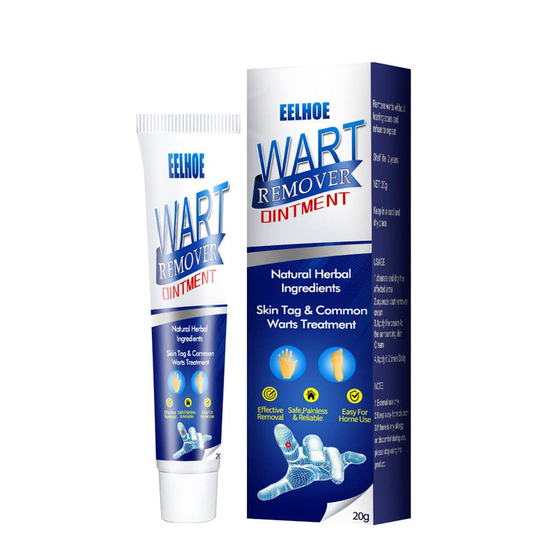 Wart Remover Ointment Maximum Strength - Wart Gel Cream with Salicylic Acid - Fast-Acting Cream Wart Freeze Off - Wart Cream for Genital Warts, Plantar Wart, Common Wart, Corn, Flat Wart (20ML-01) - BeesActive Australia