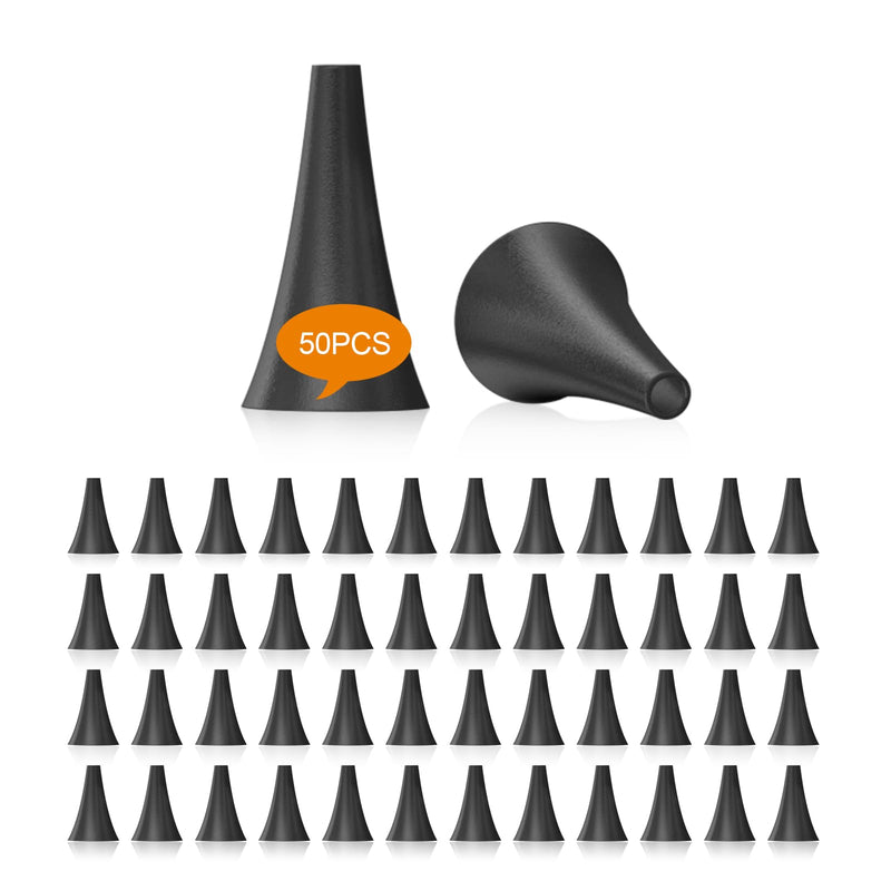 Ear Specula Set for ScopeAround Digital Otoscope, Set of 50 Pieces, Replacement Otoscope Tips, Ear Speculum, Compatible with ScopeAround SA39W/SA39i/M28/MS450 Otoscope - BeesActive Australia
