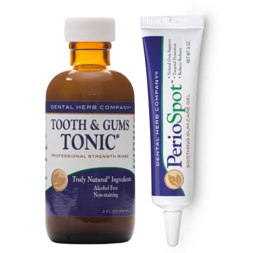 Mouth Sore & Gum Care Kit, Tooth & Gums Tonic + PerioSpot Gum Care Gel