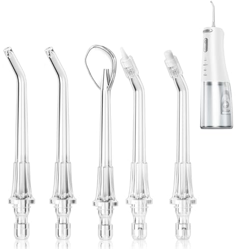 Water Flosser Replacement Tips for Onlyone Water Dental Flosser Power Flossers & Irrigator Accessories Ivory