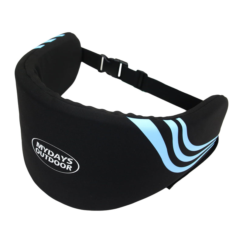 Flotation Swim Belt for Adults,Pool Exercise Equipment for Adults,Fitness Deluxe,Flotation Swimming Belt,Pool Weights for Water Exercise,Water Aerobic Equipment M Black - BeesActive Australia