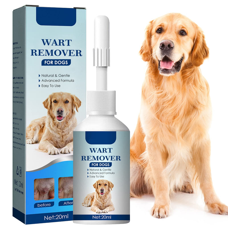 Dog Wart Remover, Fast Acting Dog Skin Tag & Wart Removal Treatment Warts Remover for Dogs, No Harm & Pain-Free Light Blue(dog Wart Remover) - BeesActive Australia