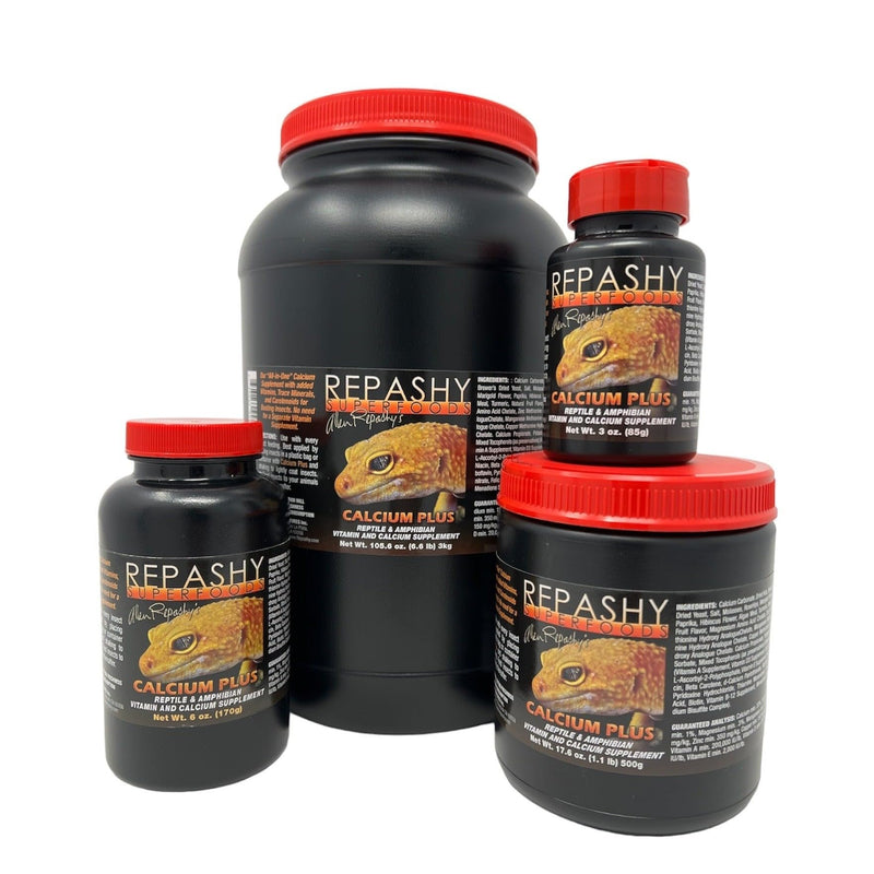 Repashy Calcium Plus 17.6 oz. (1.1 lb) JAR 1.1 Pound (Pack of 1) - PawsPlanet Australia