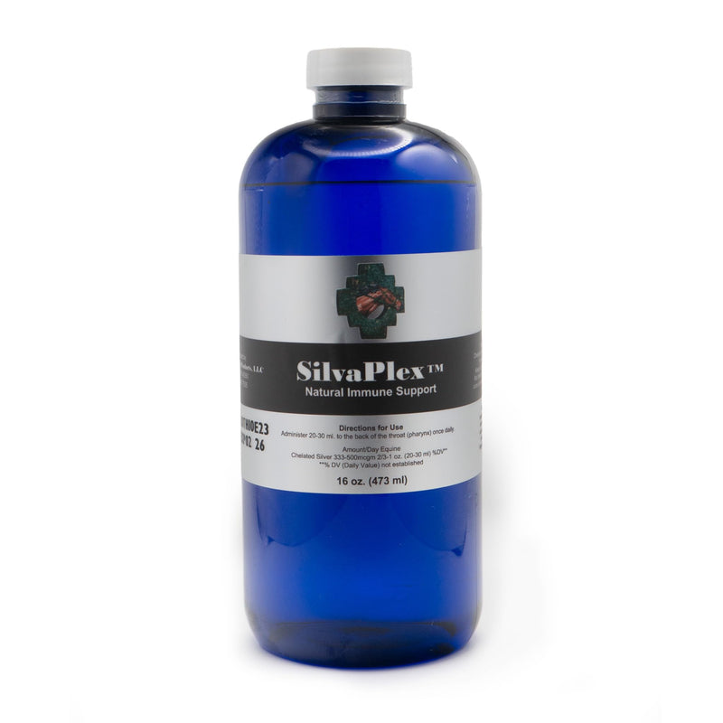 Natural Immune Support Solution for Dogs, Cats, Horses, Small Animals, 100 PPM Chelated Silver 16 oz - PawsPlanet Australia