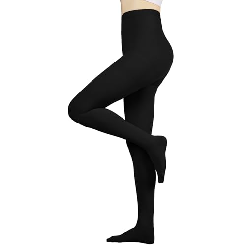 Compression Pantyhose for Women, 20-30mmHg Compression Stockings & Leggings XX-Large Black