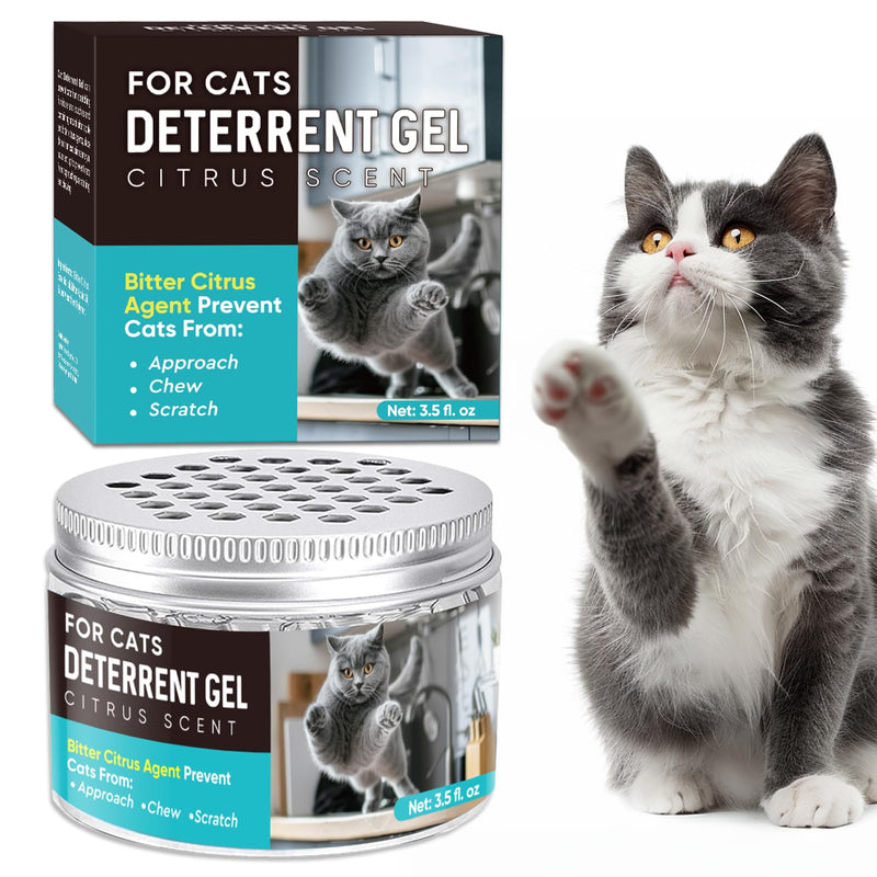 Cat Deterrent Gel, Cat Repellent Indoor, Cat Scratch Deterrent for Pet Behavior Training, Prevent Cats Scratching Furniture, Sofas, Curtains & Plants - BeesActive Australia