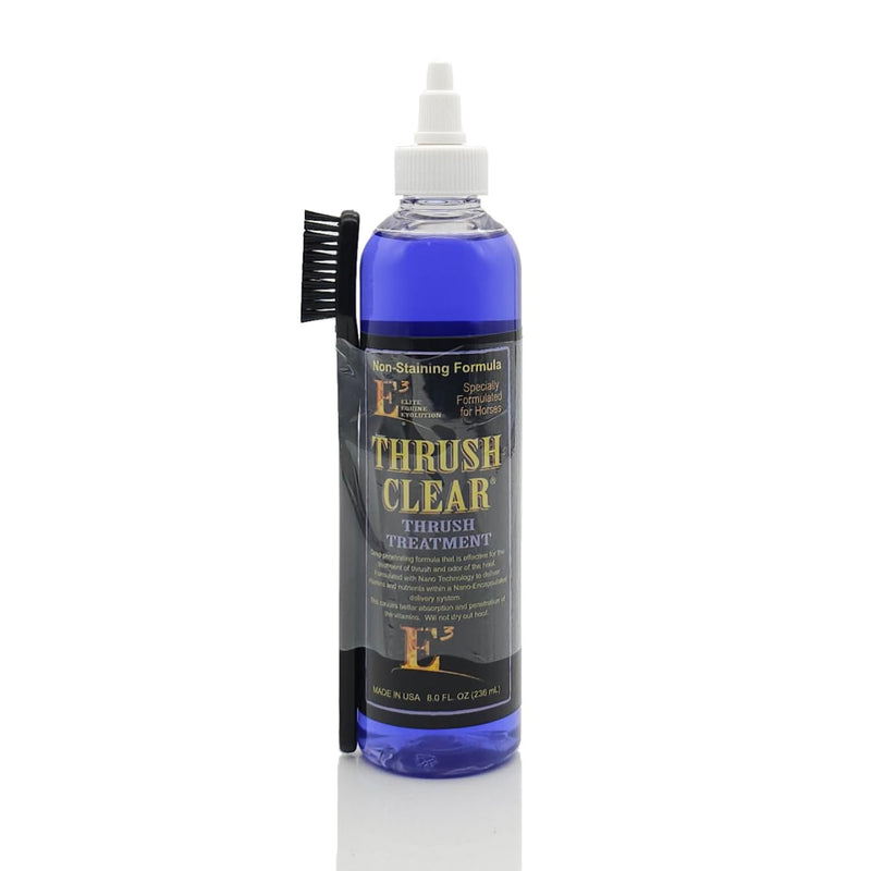 E3 Thrush Clear Treatment - 8 oz - Powerful Solution for Equine Hoof Thrush - Promotes Healthy Hoof Recovery - Prevents Future Infections - Safe for Regular Use - BeesActive Australia