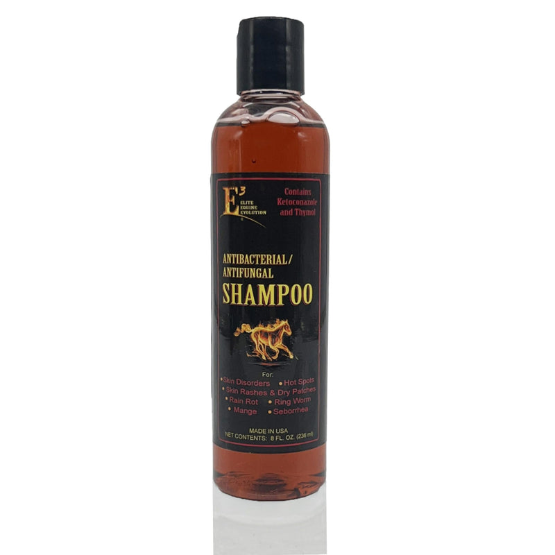 E3 Antifungal Ketoconazole and Thyme Skincare Shampoo for Horses and Dogs - Relieves Itching, Irritation, and Skin Infections - Fortified with Nano Vitamins A, C, E & F (8 oz) 8 fl oz - BeesActive Australia