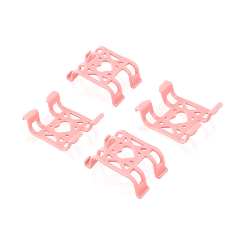 4pcs Tracker Attachment Clips, GPS Dog Tracker Silicone Cover Tracker Accessories for Dog Activity Tracker Parts Replacement (Pink) Pink - BeesActive Australia