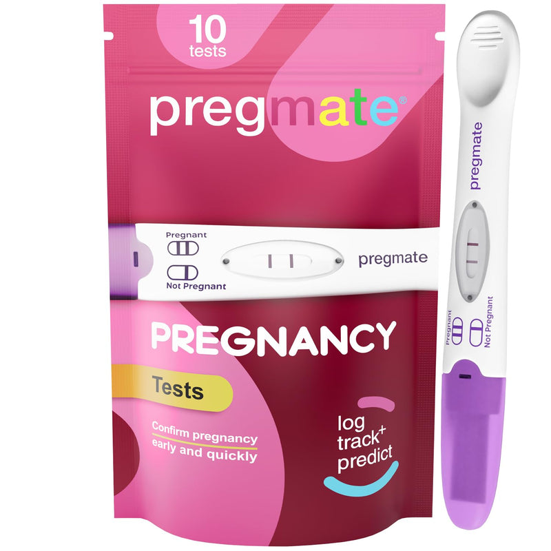Pregmate Pregnancy Midstream Tests (10 Count) - BeesActive Australia