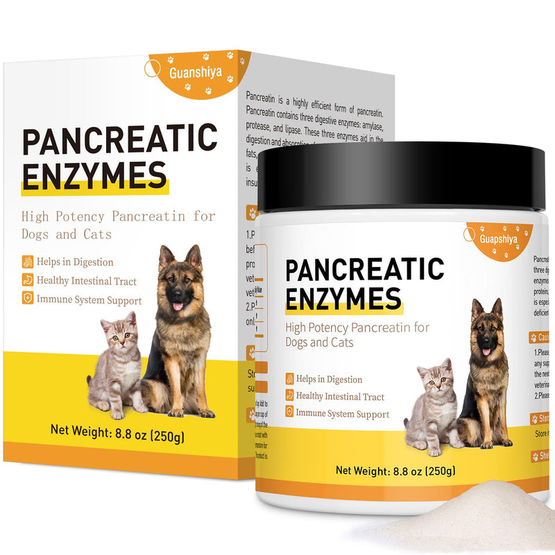 Pancreatic Enzymes for Dogs (8.8 Oz) | 10x Pancreatin Formula | Digestive Enzymes for Dogs with EPI | Helps Restore Normal Weight, Supports Digestive Stress and Pancreatic Issues - PawsPlanet Australia