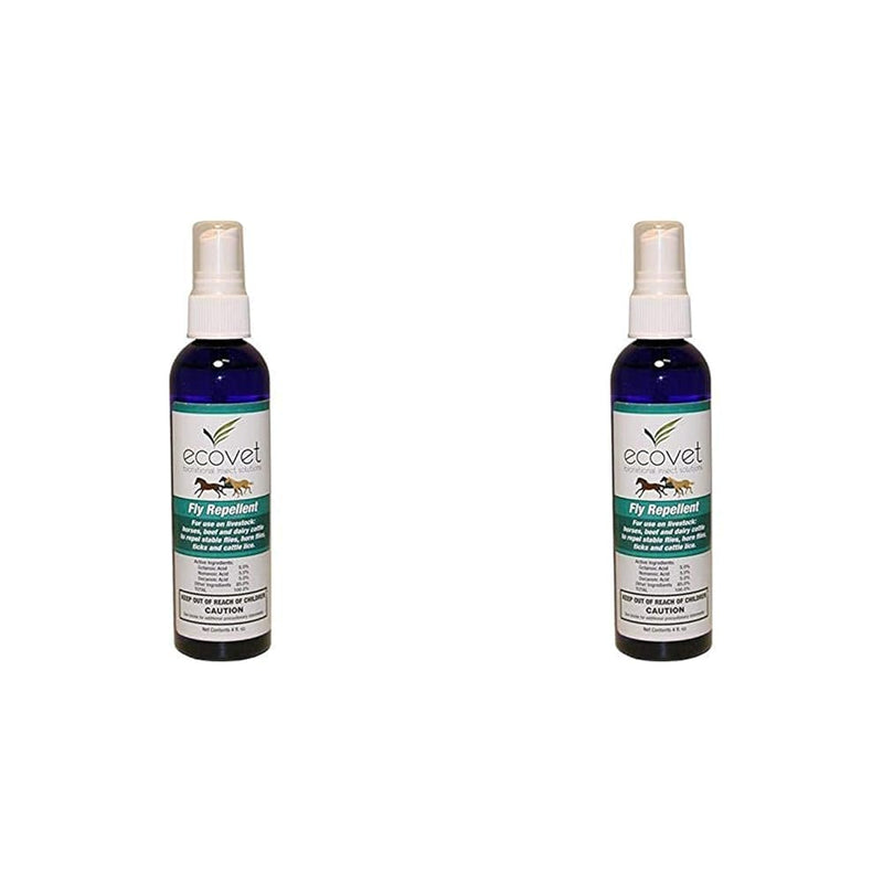 Ecovet 4 oz Travel Size Fly Spray (Pack of 2) Pack of 2 - BeesActive Australia