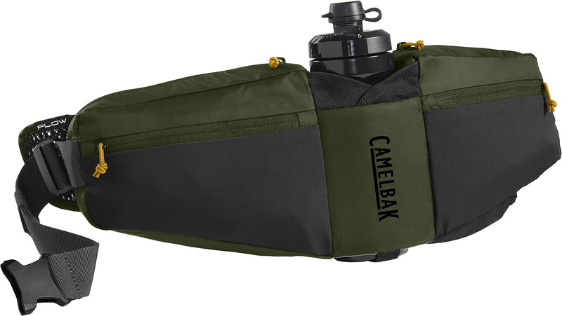 CamelBak Podium Flow 4 Hydration Belt 21oz, Army Green/Black - BeesActive Australia