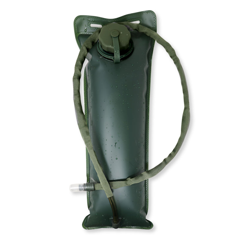 M MCGUIRE GEAR Hydration Bladder, 3L/100 oz. Water Bladder, Leak Proof Hydration Pack, Water Reservoir with Insulated Drinking Tube for Hiking, Cycling, and Biking Olive Drab