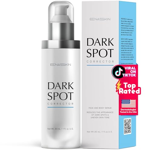 EnaSkin Dark Spot Corrector & Remover Serum for Face & Body, Niacinamide 1 Fl Oz (Pack of 1)