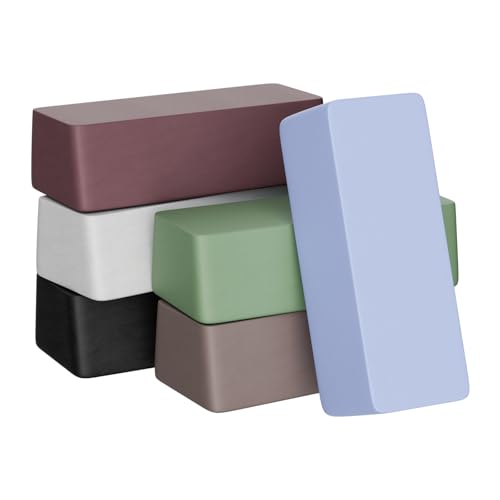 6 PCS Metal Polishing Compound Kit 23Oz Polishing Buffing Compound Bars for Aluminum Stainless Steel Jewelry Polishing