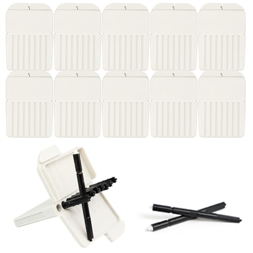 (80 Pcs) Phonak Cerumen Stop Wax Guard Filters for Hearing Aids Resound 10 Packs Cerumen Stop Milky